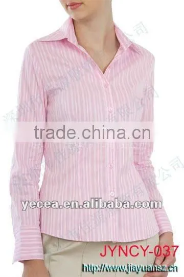 HOT selled female's fashionable white shirt and blouse
