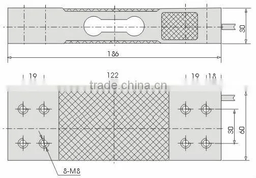 parallel beam load cell