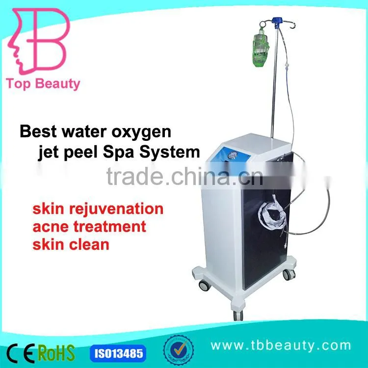 2016 Mini Portable Water Oxygen Spary Skin Rejuvenation/water oxygen jet peel Machine