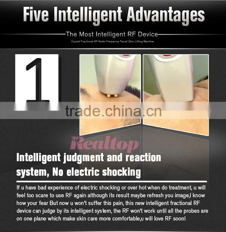 Contemporary Crazy Selling!!5MHZ Fractional RF Face Lift Shrink Pores Treatment RF Thread Lift Face Equipment