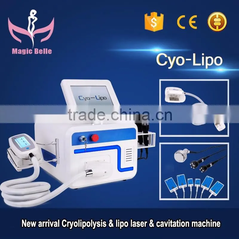 Multifunctional Cryolipolysis Device!!! Laser/RF/40K Cavitation Cryolipolysis Machine for Home Use