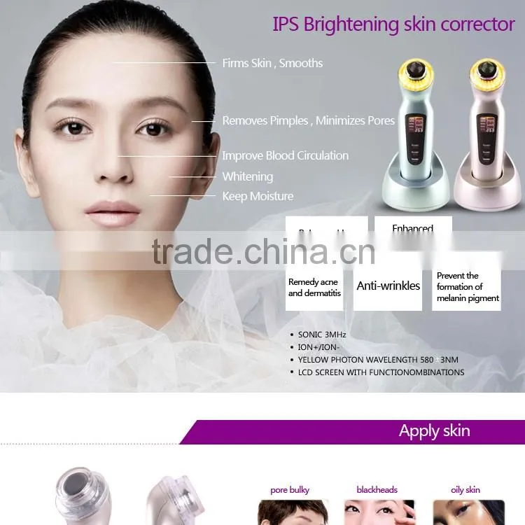 Handheld facial SPA galvanic salon beauty equipment