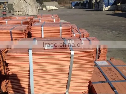 LME registered copper cathode widely used in building industry