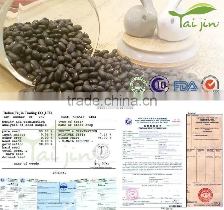 Types of Black Beans 2015 Black Kidney Beans/ Black Matpe Beans
