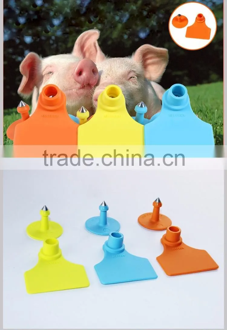 High Quality Poultry Farming Ear Tag for Pig Animal Ear Tags Wihtout Number