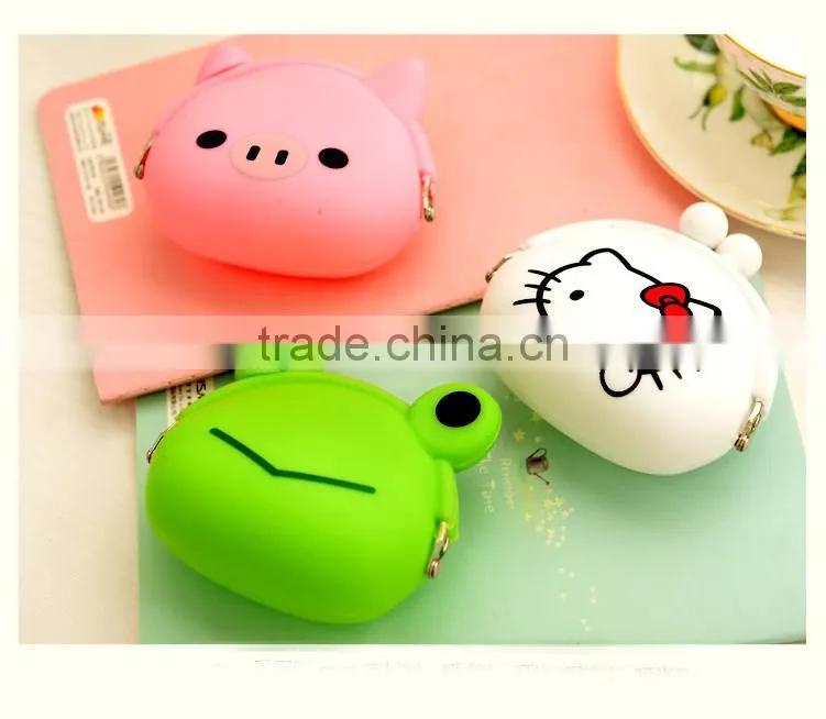 Hot selling eco-friendly silicone coin purse