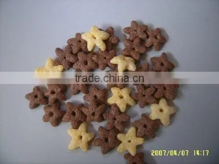 production line of corn flakes