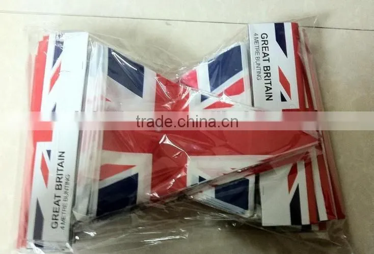 Triangle Plastic Custom Pennant Flags