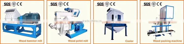 CE ISO SGS wood pellet machine & wood pellet mill/wood pellet making machine