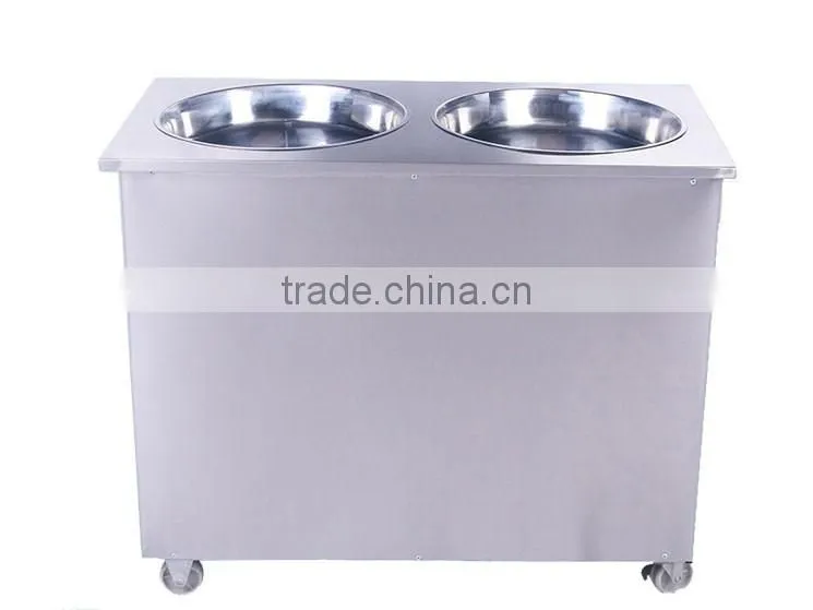 Good quality and fashionable design fried ice cream machine