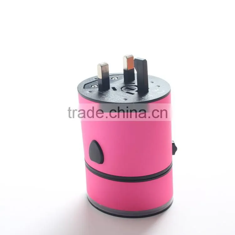 Dual USB Ports Travel Adapter With LED Indicator Light