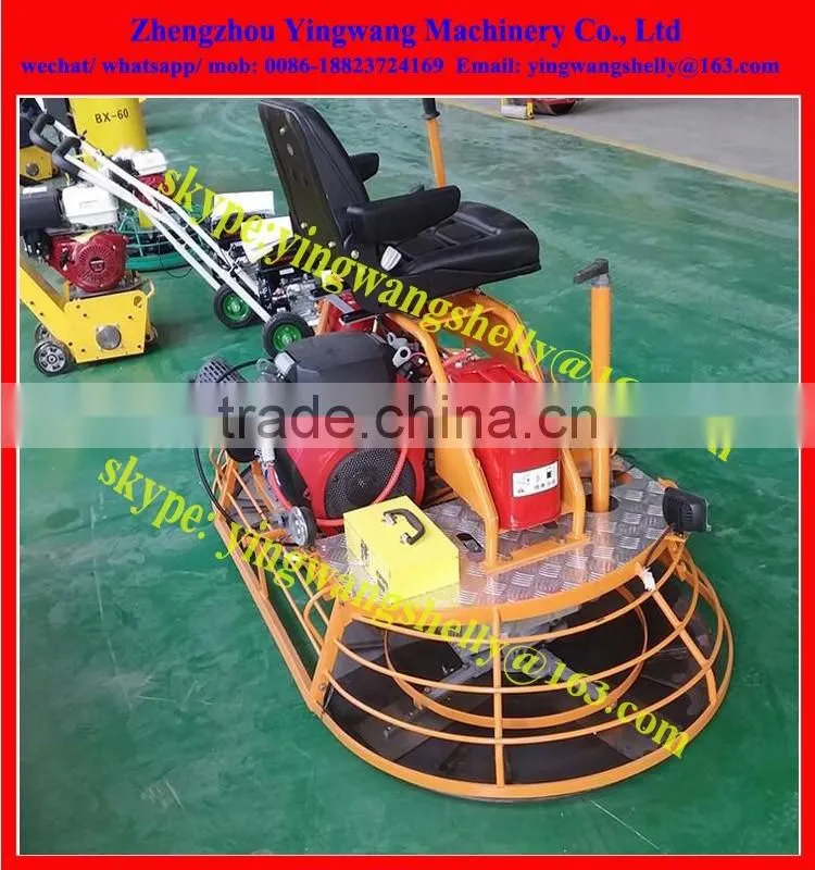 Driving type Concrete Finishing Gasoline Trowelling Machine