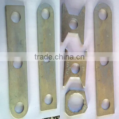 Turnout metal parts