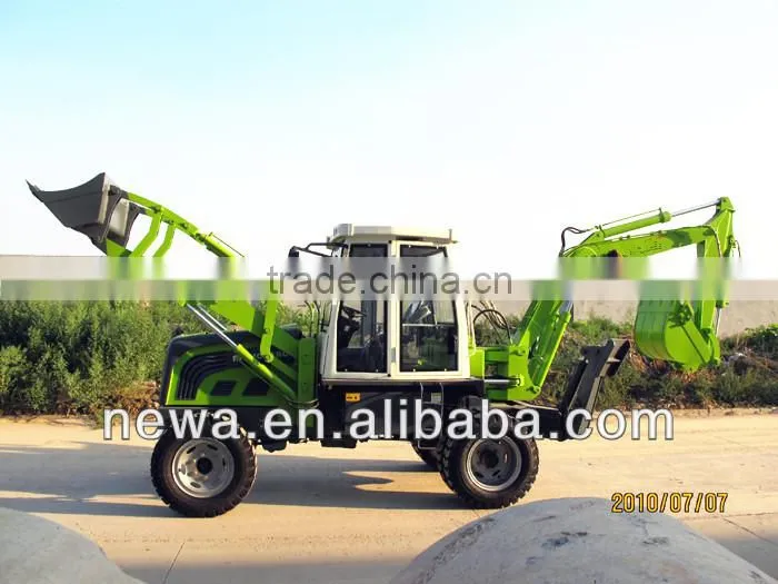 2016 CE mini wheel backhoe loader