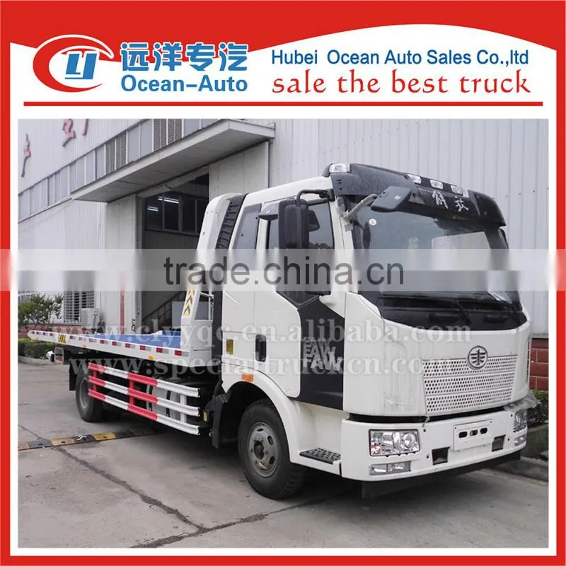 Newest 4x2 heavy duty tow truck FAW 4TON towing truck