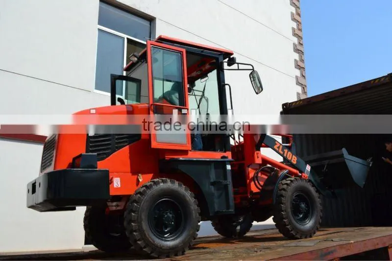 1t wheel loader ZL10B with ce for sale