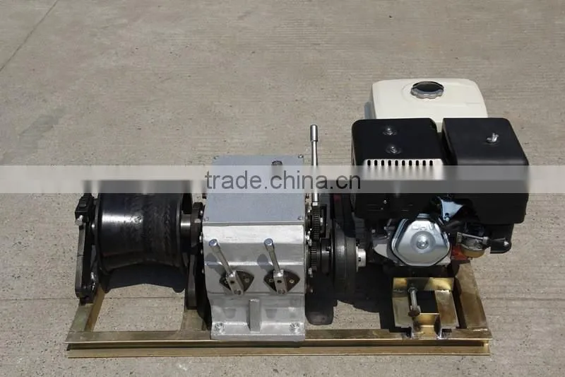 Alibaba hot sale 3Ton Diesel Engine Powered Fast Winch