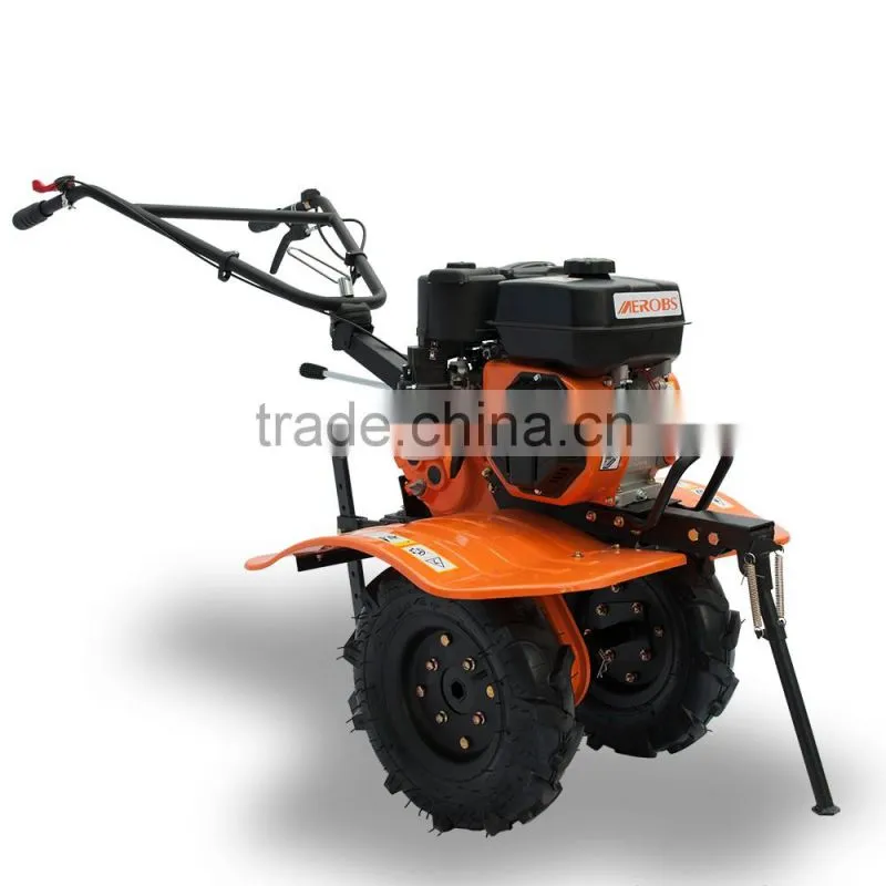BSG800 Chongqing Aerobs low noise high efficiency gasoline soil ploughing machine power tiller price for agriculture farming