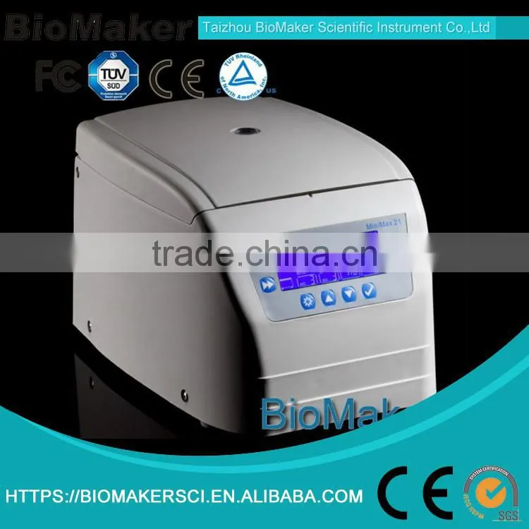 CE standard Bench-top High Speed hematocrit centrifuge