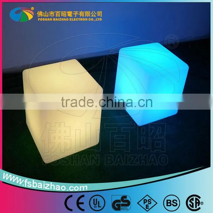 Remote Control Led Lighting Cube Led Cube Furniture chair