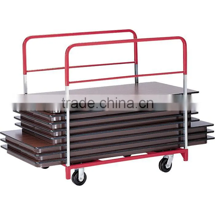 27"x36" panel cart with powder coating and 3 removable bars