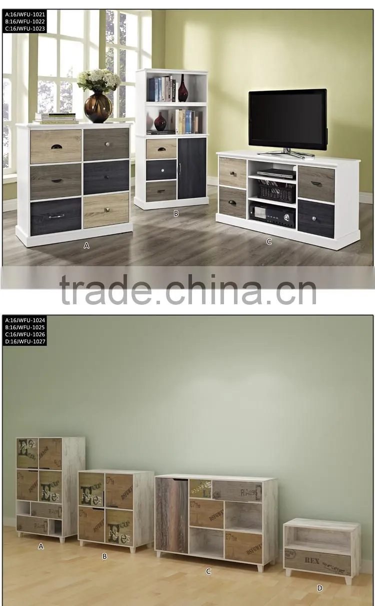 square design with strorage drawers iron legs wooden computer desk table