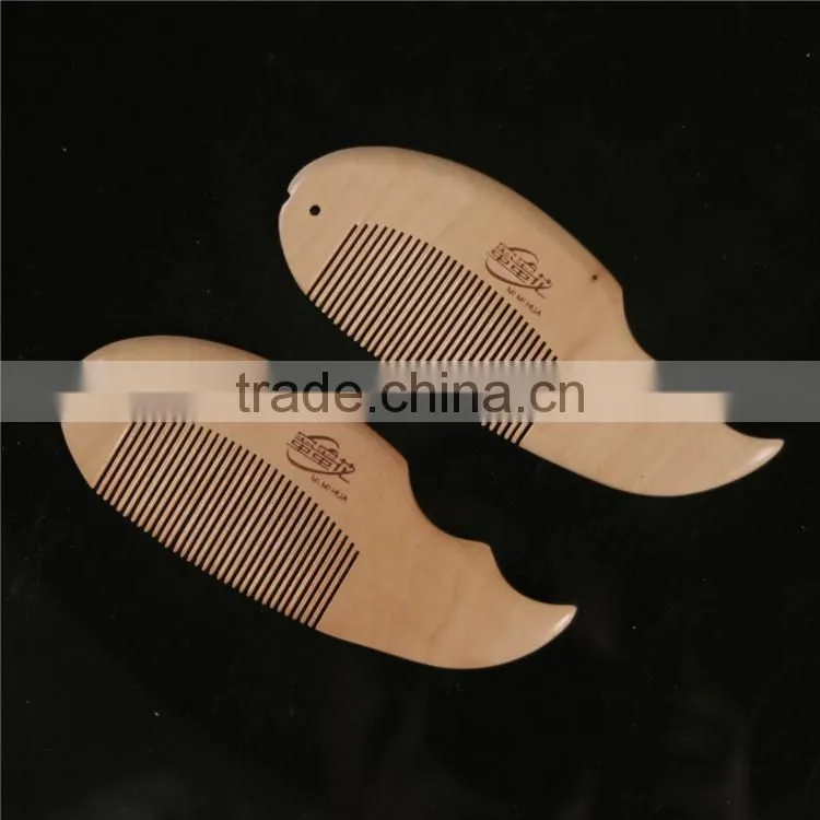 100%Nature Peach Wooden Combs 13*5