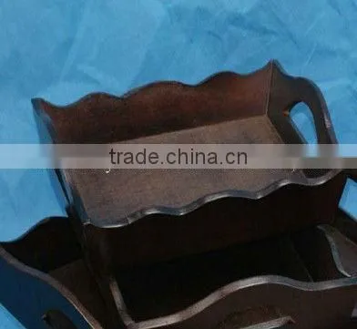 hot selling wooden storage tray