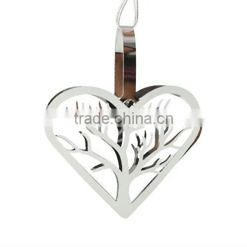 Hot Sale Metal Christmas Hanging Ornament Stand with Crystals from SWAROVSKI Octagonal Pendant WS331-SS10107S