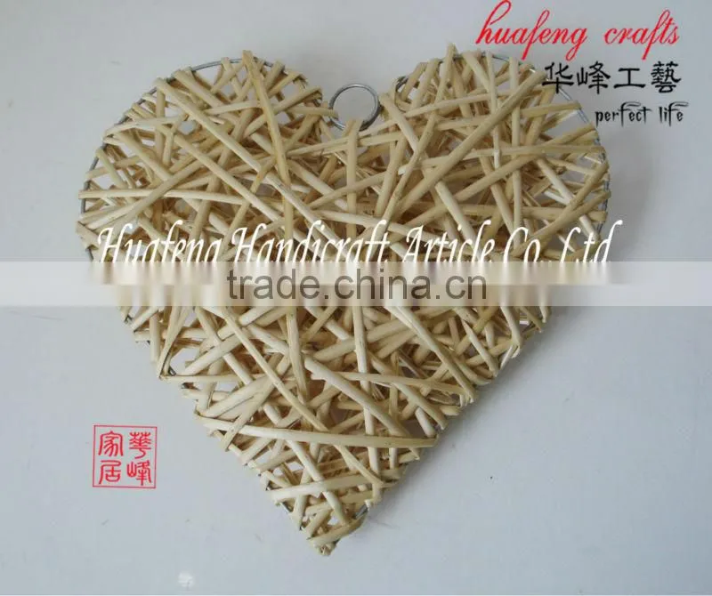 wicker Heart-shaped decorations
