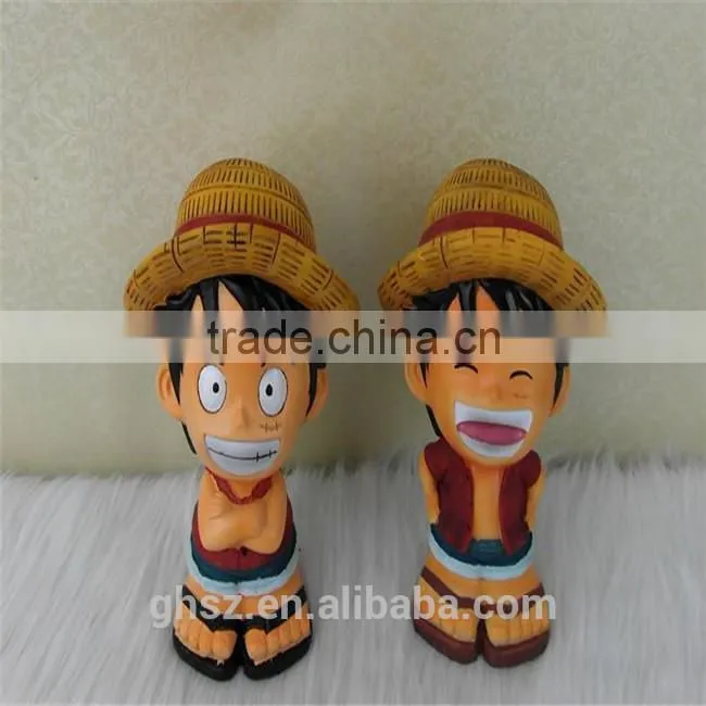 Guo hao custom hot toys one piece action plastic figurine