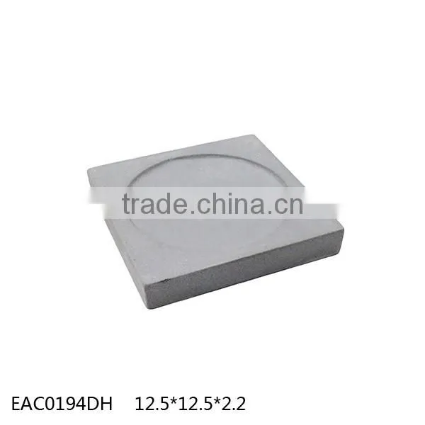 Concrete bathroom design Square Concrete Bathroom Set Lotion Dispenser Tumbler Tray
