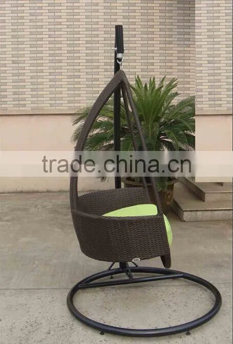 New Design Rattan outdoor garden swing for sale