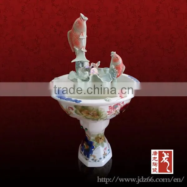 Various Shape Porcelain Fish Bowl Vase