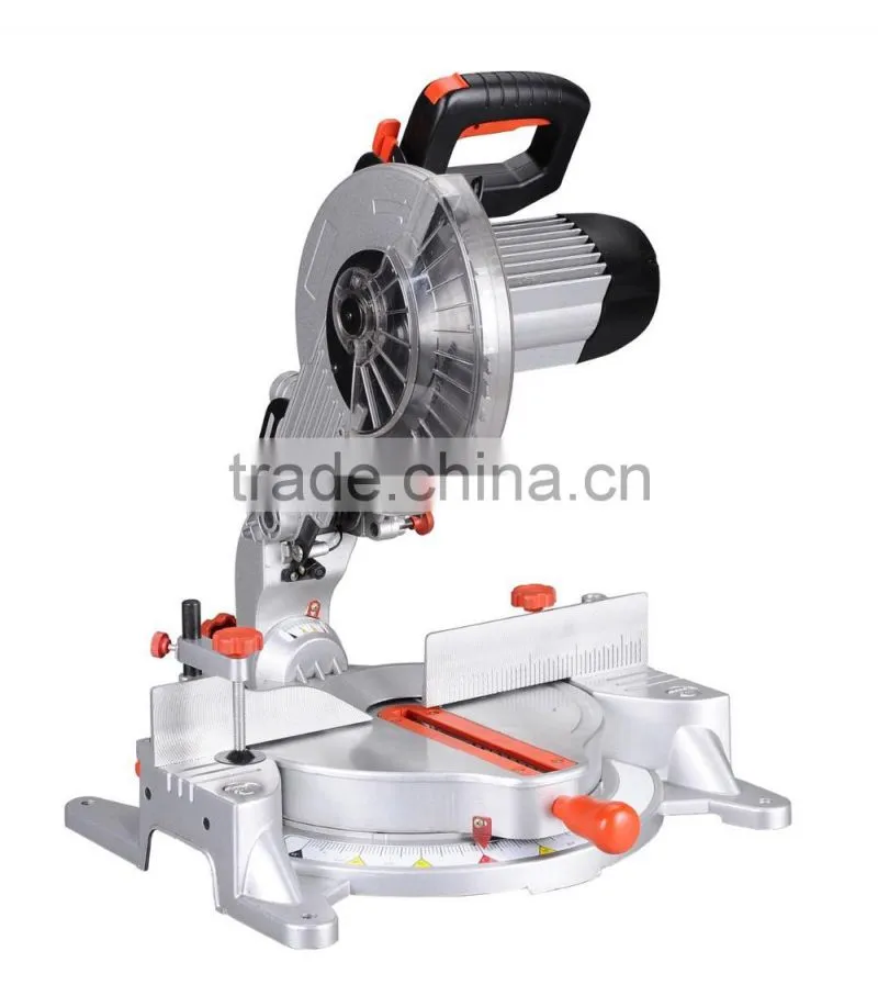 305mm 12" 2000W Wood Cuttign Double Bevel Sliding Miter Saw with Twin Laser GW8038H