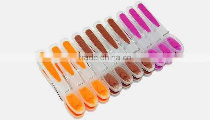 high quality decorated 24pcs eco-friendly best selling decorative clothespin