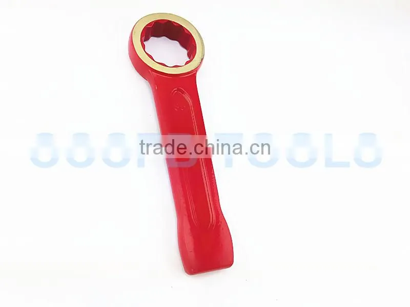 DIN7444 Ring Slogging Spanner 14~185mm Hammer Striking Box Wrench Alloy Hand Tools
