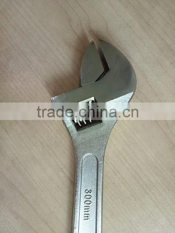 300mm Adjustable Monkey Wrench Spanner From Guangzhou Supplier