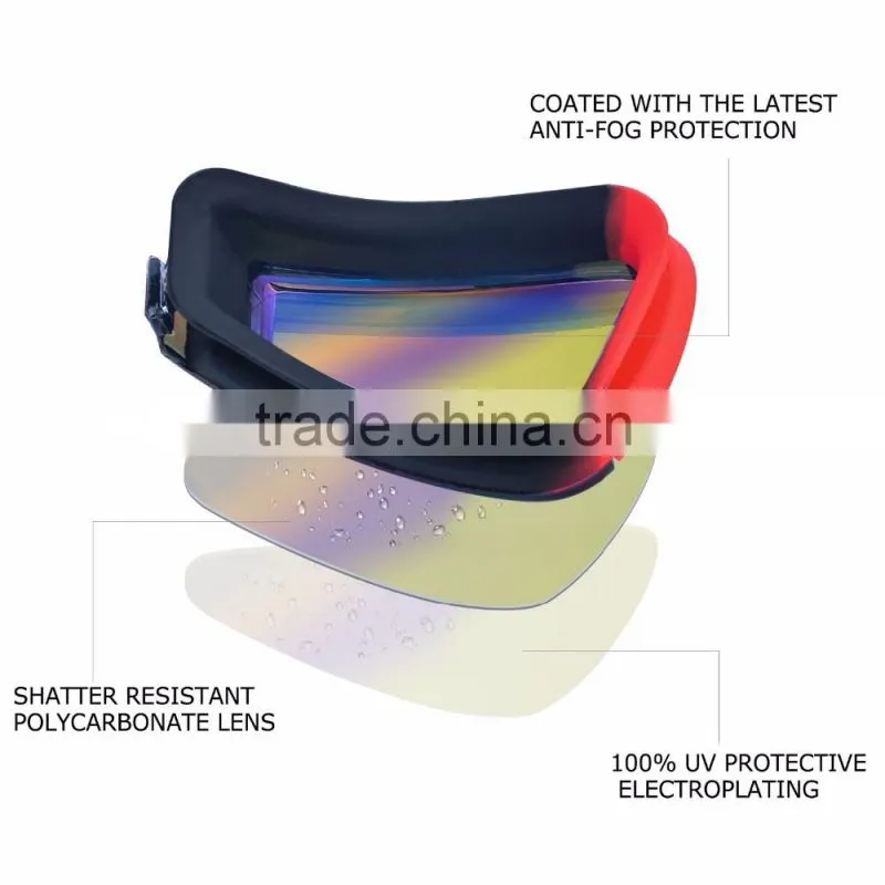 Diving goggles factory supply good quality coated swimming goggle wholesaler