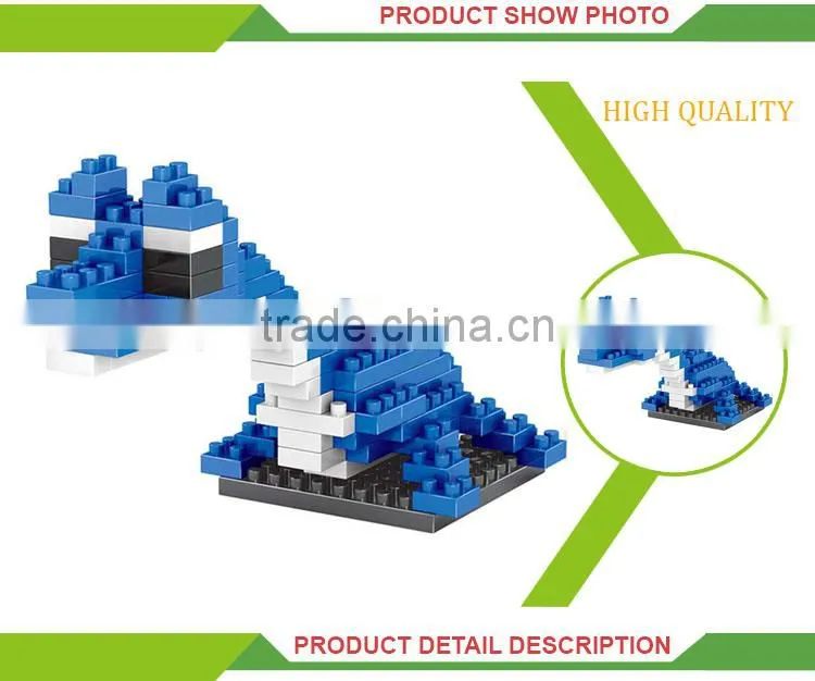 wholesale intelligence mini diamond building blocks diy water snake toy