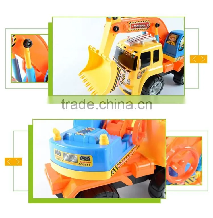 Hot sale high quailty friction car plastic engineering toys