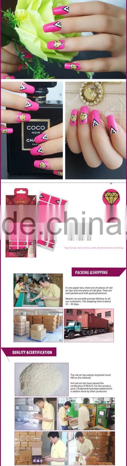New Air New Design Fashionable Colorful Nail art/nail stickers & decals/nail salon