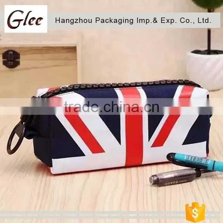 Lovely trendy hot-sale pencil box with pencil, pencil sharpener ,ruler, eraser