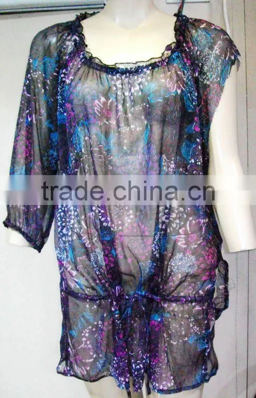 Polyester Printed Tunics