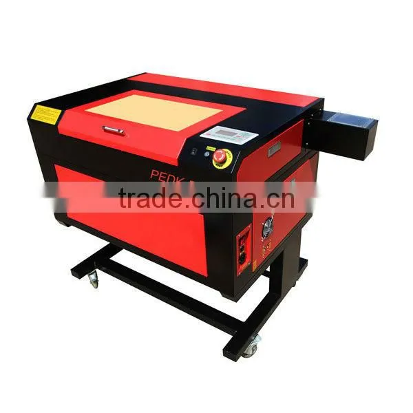 2017 laser stamp engraver seal making machine PEDK-6040A 50w 60W 600*400mm