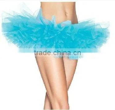 colorful sexy 5layer adult tutu skirt for women
