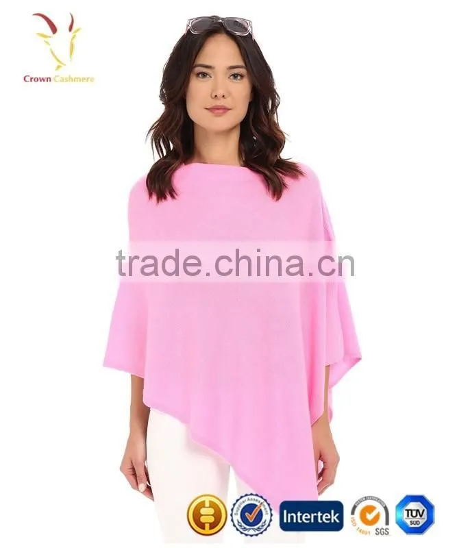 Cashmere Designer Poncho Sweater For Women