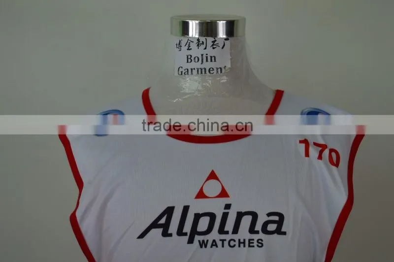 Dye Sublimation sportwear tank top direct supplier