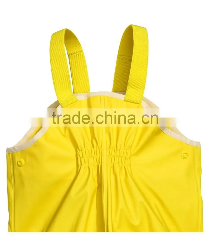 Top quality wholesale attached hood rain jacket waterproof kids jacket