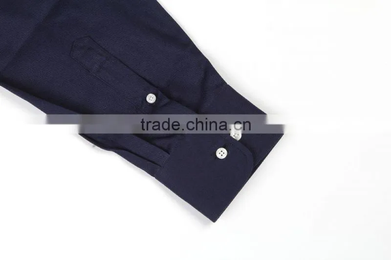 denim button down new design men dress shirt 2017 business shirt for men